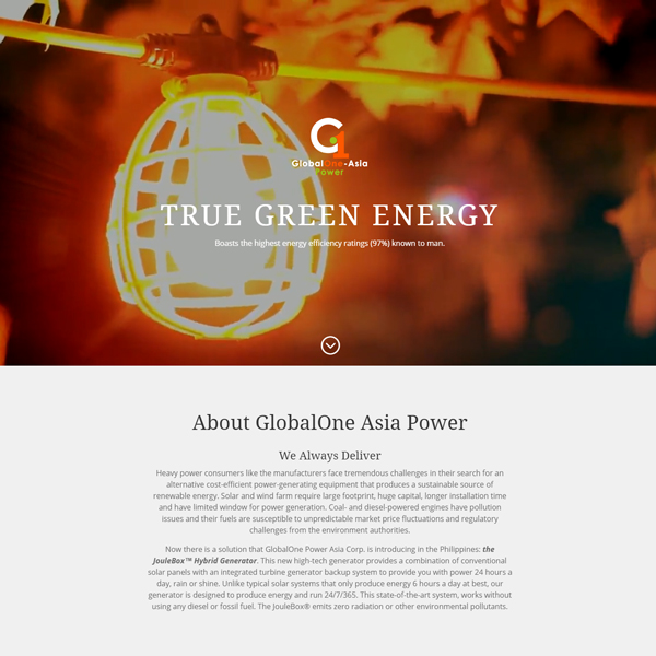 GlobalOne Asia Power